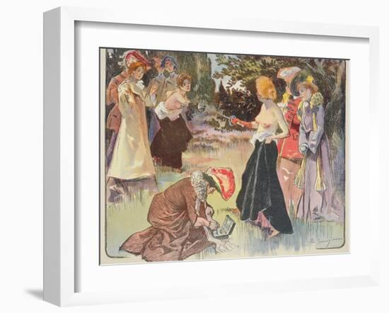 An Affair of Honour, 1900-Paul Balluriau-Framed Giclee Print