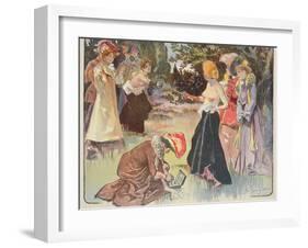 An Affair of Honour, 1900-Paul Balluriau-Framed Giclee Print