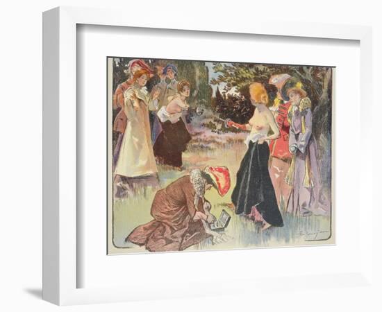 An Affair of Honour, 1900-Paul Balluriau-Framed Giclee Print