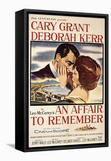 An Affair to Remember, Cary Grant, Deborah Kerr, 1957-null-Framed Stretched Canvas