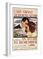 An Affair to Remember, Cary Grant, Deborah Kerr, 1957-null-Framed Art Print