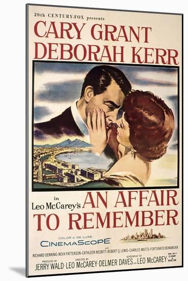 An Affair to Remember, Cary Grant, Deborah Kerr, 1957-null-Mounted Art Print
