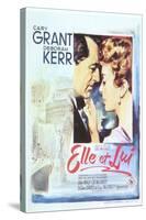 An Affair to Remember, Spanish Movie Poster, 1957-null-Stretched Canvas