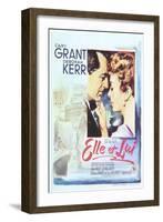 An Affair to Remember, Spanish Movie Poster, 1957-null-Framed Art Print