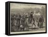 An Afghan Chief and Followers-William 'Crimea' Simpson-Framed Stretched Canvas