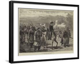 An Afghan Chief and Followers-William 'Crimea' Simpson-Framed Giclee Print