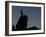 An Afghan Man Stands on a Huge Rock Next to the Now Abad Dinazung Monument-Rodrigo Abd-Framed Photographic Print