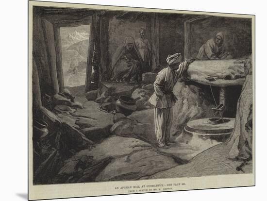 An Afghan Mill at Gundamuck-William 'Crimea' Simpson-Mounted Giclee Print