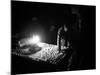 An Afghan Vendor Sells Eggs by Lantern Light-null-Mounted Photographic Print
