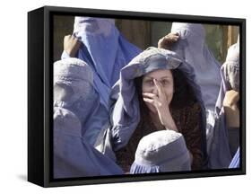 An Afghan Widow-null-Framed Stretched Canvas