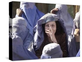 An Afghan Widow-null-Stretched Canvas