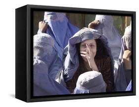 An Afghan Widow-null-Framed Stretched Canvas
