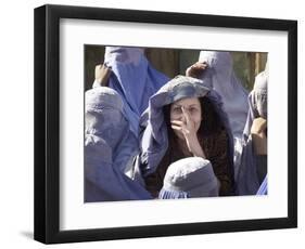 An Afghan Widow-null-Framed Photographic Print