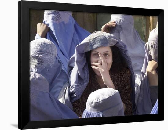 An Afghan Widow-null-Framed Photographic Print