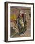 An African Woman, Plate 96-Jean Baptiste Vanmour-Framed Giclee Print