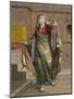 An African Woman, Plate 96-Jean Baptiste Vanmour-Mounted Giclee Print