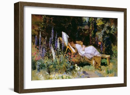 An Afternoon Nap-Harry Mitten Wilson-Framed Giclee Print