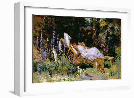 An Afternoon Nap-Harry Mitten Wilson-Framed Giclee Print