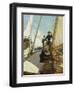 An Afternoon on the Sailing Boat-Albert Lynch-Framed Giclee Print