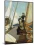 An Afternoon on the Sailing Boat-Albert Lynch-Mounted Giclee Print