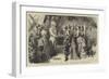 An Afternoon Party on Board HMS Audacious at Hong Kong-Godefroy Durand-Framed Giclee Print