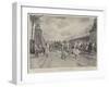 An Afternoon Scene on the Kasr-En-Neel Bridge, Cairo-Oswaldo Tofani-Framed Giclee Print