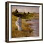 An Afternoon Stroll, C.1890-95-William Merritt Chase-Framed Giclee Print