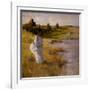 An Afternoon Stroll, C.1890-95-William Merritt Chase-Framed Giclee Print