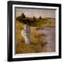 An Afternoon Stroll, C.1890-95-William Merritt Chase-Framed Giclee Print