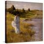 An Afternoon Stroll, C.1890-95-William Merritt Chase-Stretched Canvas