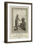 An Aged Man Standing on the Brink of a Grave-null-Framed Giclee Print