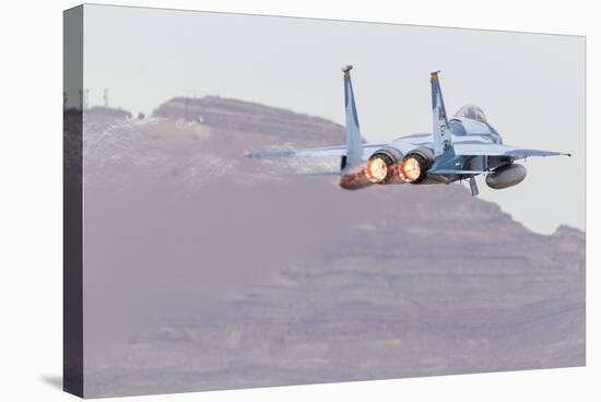 An Aggressor F-15C Eagle of the U.S. Air Force Taking Off-Stocktrek Images-Stretched Canvas
