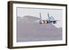 An Aggressor F-15C Eagle of the U.S. Air Force Taking Off-Stocktrek Images-Framed Photographic Print