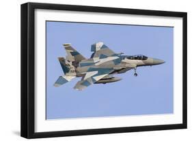 An Aggressor F-15C Eagle of the U.S. Air Force-Stocktrek Images-Framed Photographic Print