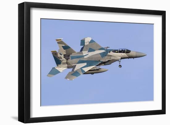 An Aggressor F-15C Eagle of the U.S. Air Force-Stocktrek Images-Framed Photographic Print