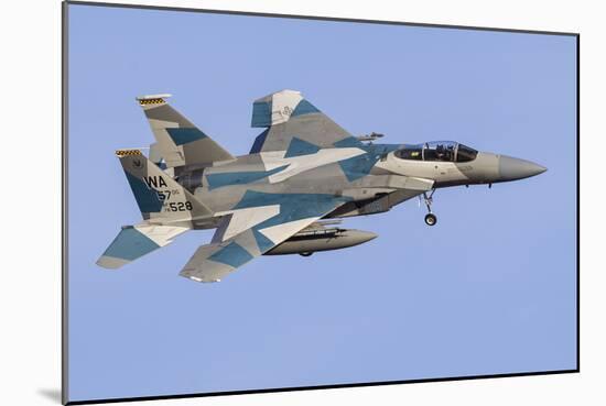 An Aggressor F-15C Eagle of the U.S. Air Force-Stocktrek Images-Mounted Photographic Print