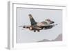 An Aggressor F-16C Fighting Falcon of the U.S. Air Force-Stocktrek Images-Framed Photographic Print