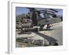 An AGM-114 Hellfire Missile Is Ready to Be Loaded onto an AH-64 Apache-Stocktrek Images-Framed Photographic Print