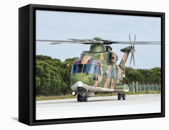 An Agusta Westland EH101 of the Portuguese Air Force-Stocktrek Images-Framed Stretched Canvas