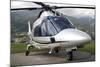 An Agustawestland A109 Power Elite Helicopter-null-Mounted Photographic Print