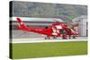 An Agustawestland Aw109 Helicopter of the Swiss Air Rescue-null-Stretched Canvas