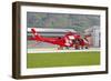 An Agustawestland Aw109 Helicopter of the Swiss Air Rescue-null-Framed Photographic Print