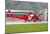 An Agustawestland Aw109 Helicopter of the Swiss Air Rescue-null-Mounted Photographic Print