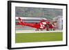 An Agustawestland Aw109 Helicopter of the Swiss Air Rescue-null-Framed Photographic Print