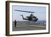 An Ah-1W Super Cobra Takes Off from the Flight Deck of USS Kearsarge-null-Framed Photographic Print