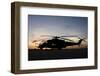 An Ah-2 Sabre at Sunset in Natal, Brazil-Stocktrek Images-Framed Photographic Print