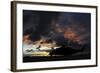 An Ah-2 Sabre at Sunset in Natal, Brazil-Stocktrek Images-Framed Photographic Print