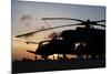 An Ah-2 Sabre at Sunset in Natal, Brazil-Stocktrek Images-Mounted Photographic Print