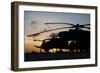 An Ah-2 Sabre at Sunset in Natal, Brazil-Stocktrek Images-Framed Photographic Print