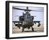 An AH-64 Apache Helicopter-Stocktrek Images-Framed Photographic Print